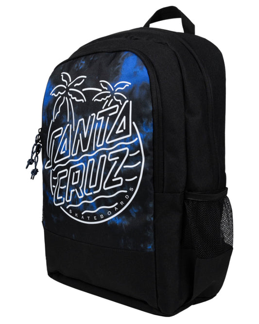 Santa Cruz Glow Dot Mono Backpack - Cobalt Tie Dye
