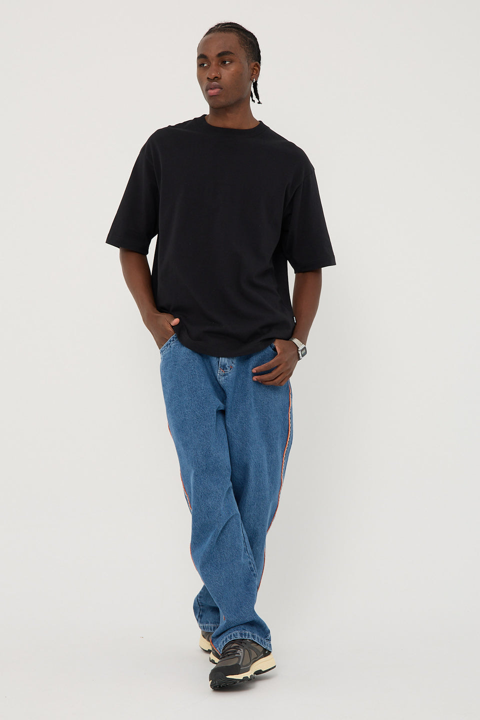 Rusty Flip Daddy 2.0 Jean - Middy Blue