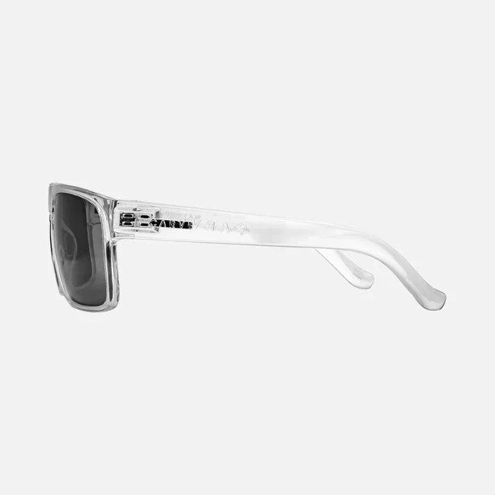 Carve Vendetta - Gloss Crystal Clear w Grey Lens - Guys & Girls Surf n Street