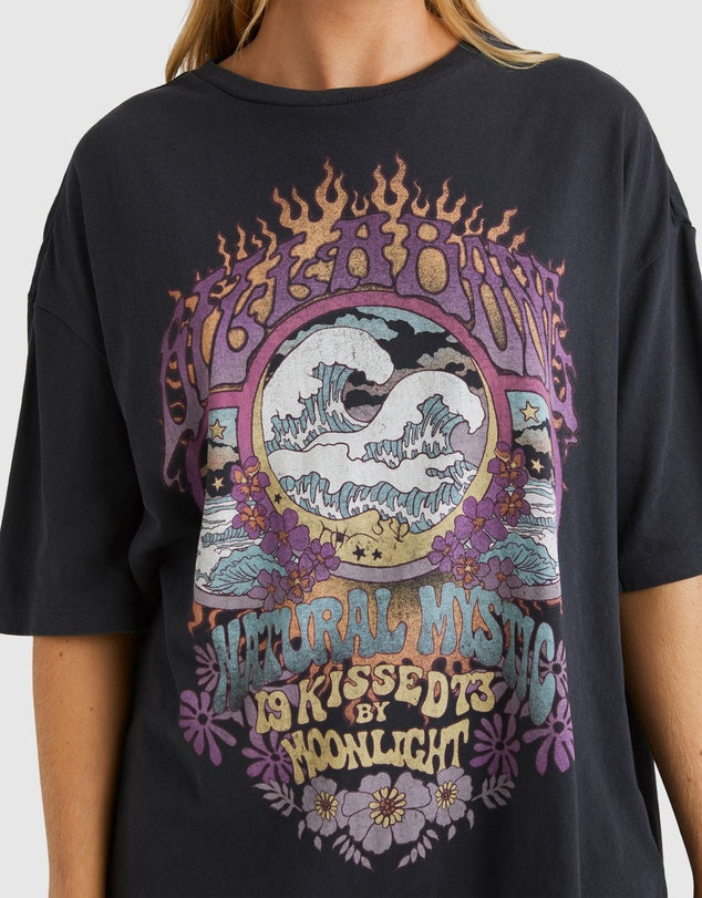 Billabong Natural Mystic Tee - Off Black