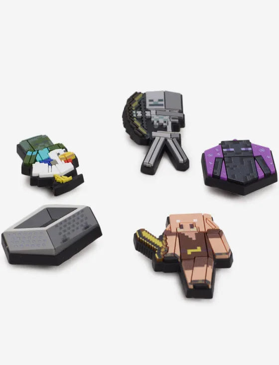 Crocs Jibbitz Charms 5 Pack - Minecraft
