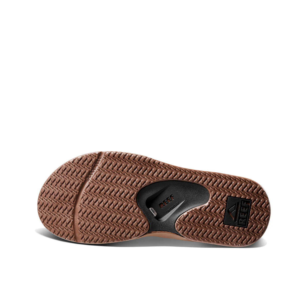 Reef Fanning Thong - Black / Tan