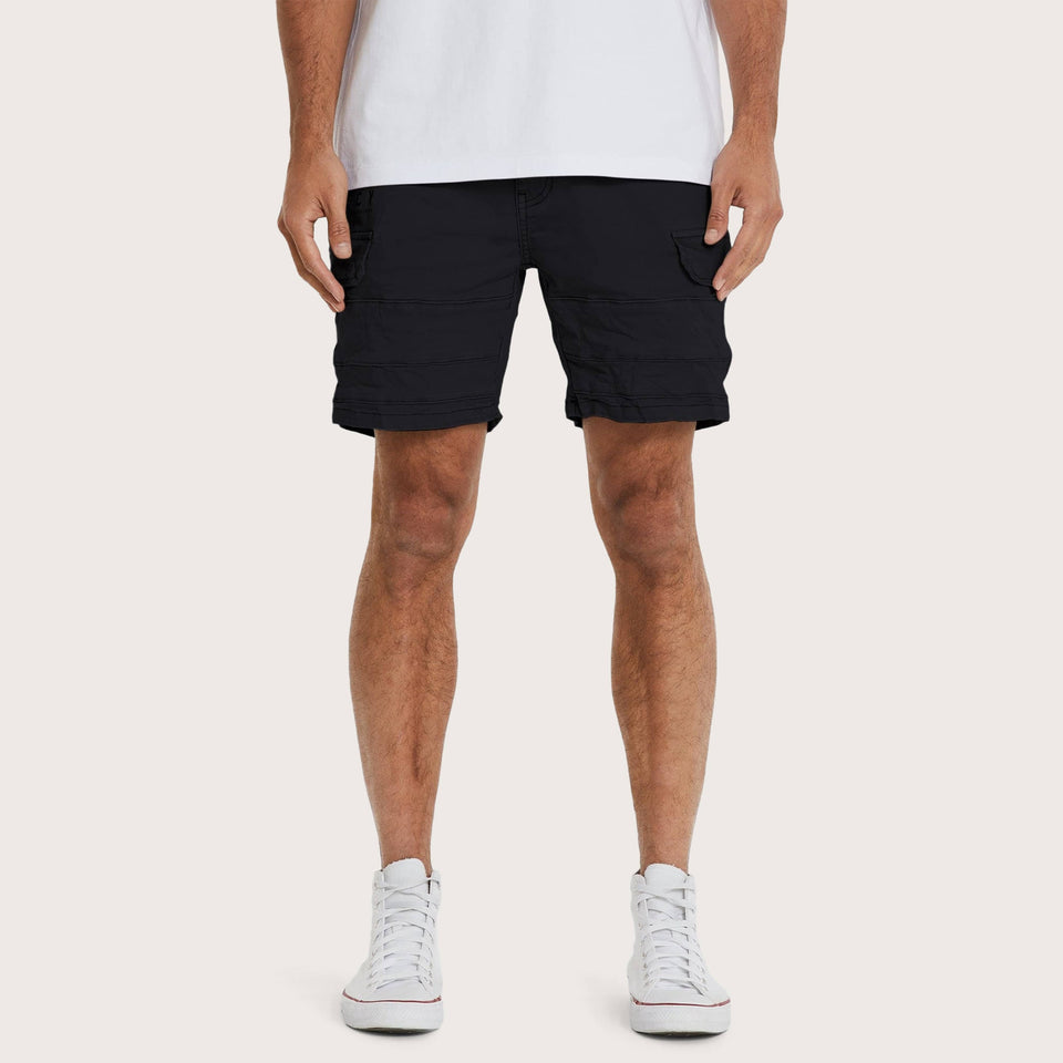 Kiss Chacey Michigan Cargo Shorts - Jet Black