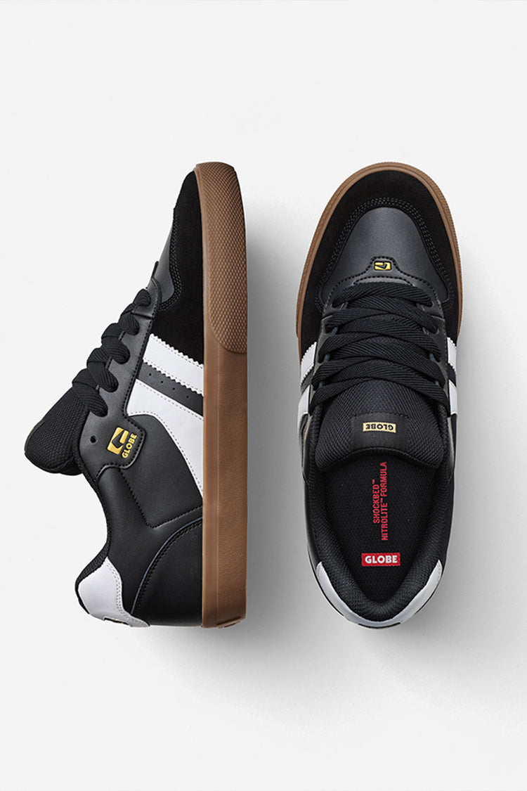Globe Encore - Black / White /Tobacco