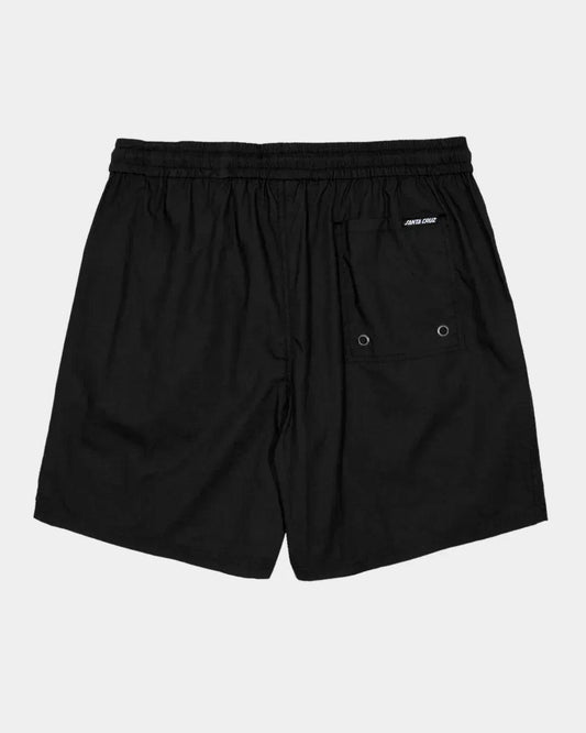 Santa Cruz MFG Dot Cruzier Solid Shorts - Black - Guys & Girls Surf n Street