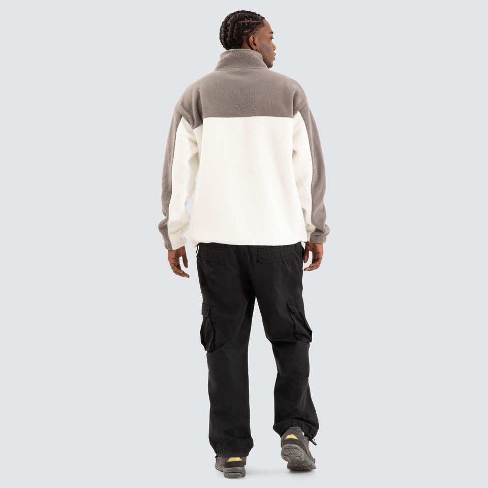 Nena and Pasadena Lineage Pullover Sweater - Steel Grey