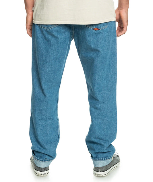 Quiksilver Tapered Ninties Wash - Ice - Guys & Girls Surf n Street