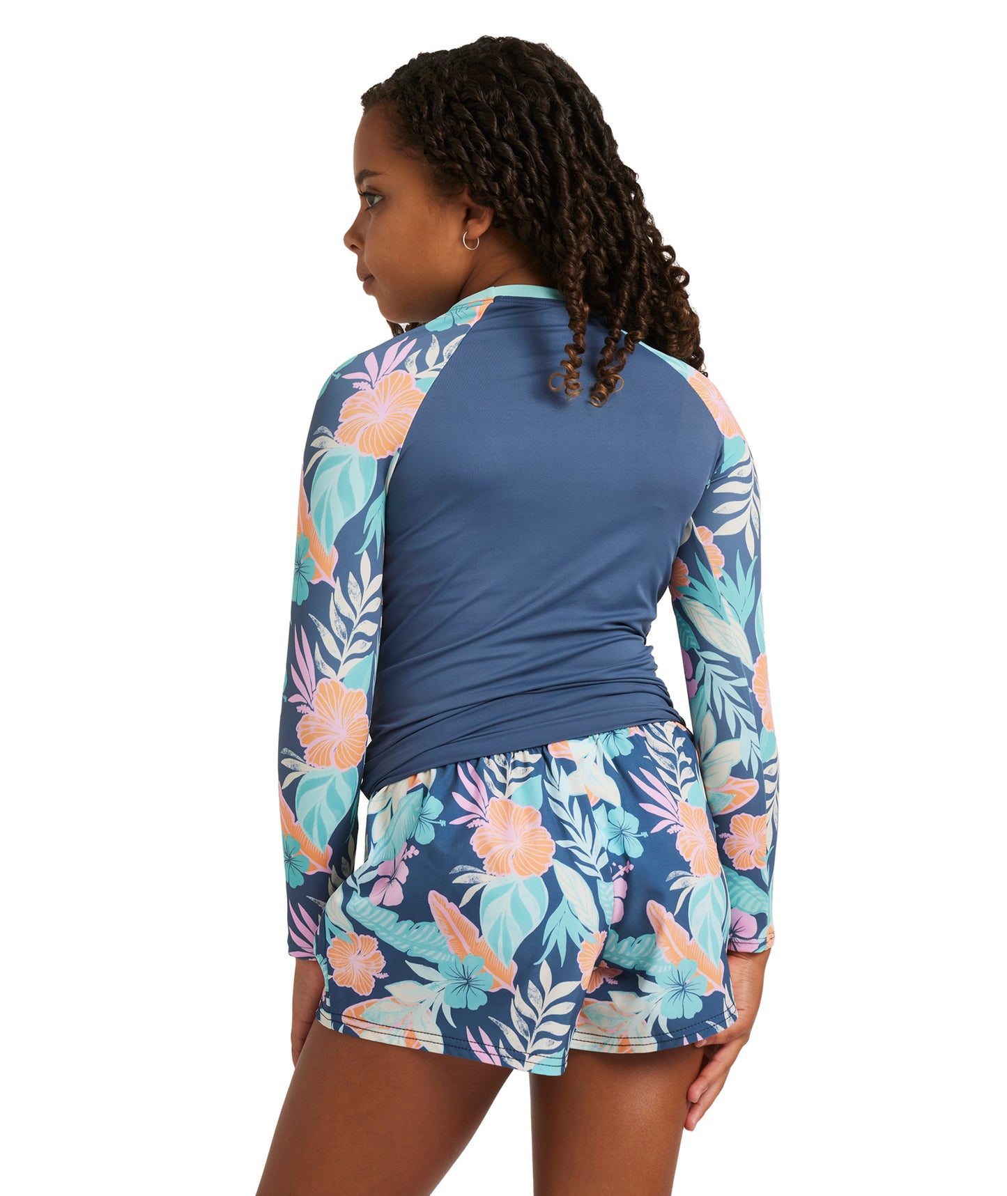 Roxy RG Active Boardshorts - Vintage Indigo Tropical Advent