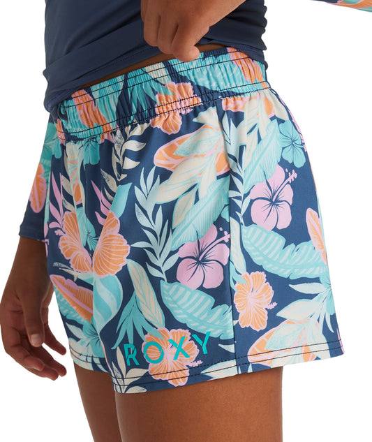 Roxy RG Active Boardshorts - Vintage Indigo Tropical Advent