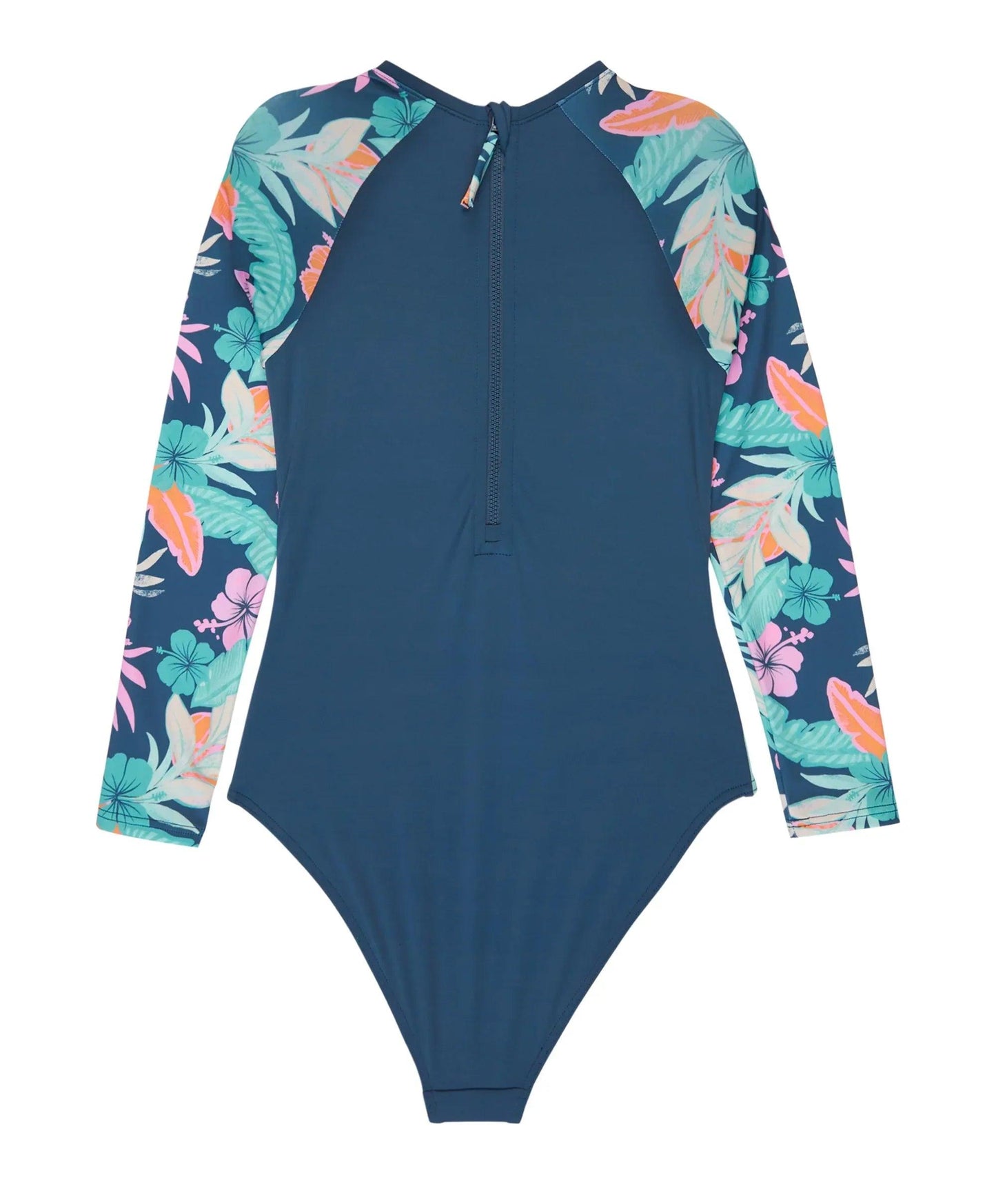 Roxy Active Floral RG Onesie - Vintage Indigo Tropical Advent - Guys & Girls Surf n Street