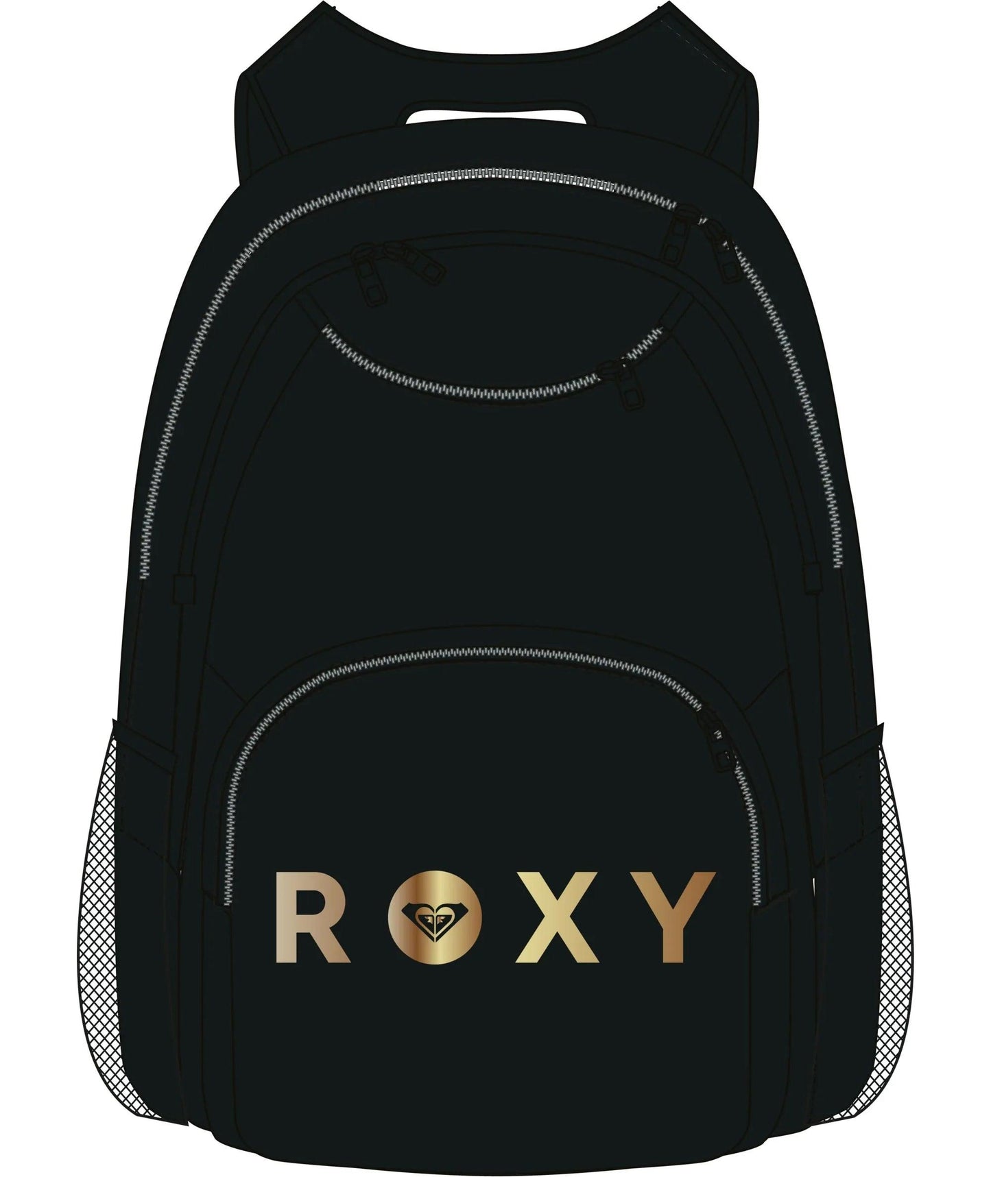 Roxy Shadow Swell Solid Backpack - Almond Tropical Feels - Guys & Girls Surf n Street
