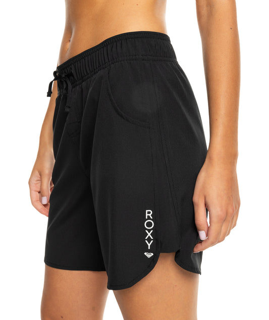 Roxy Wave 7" Boardshort - Anthracite