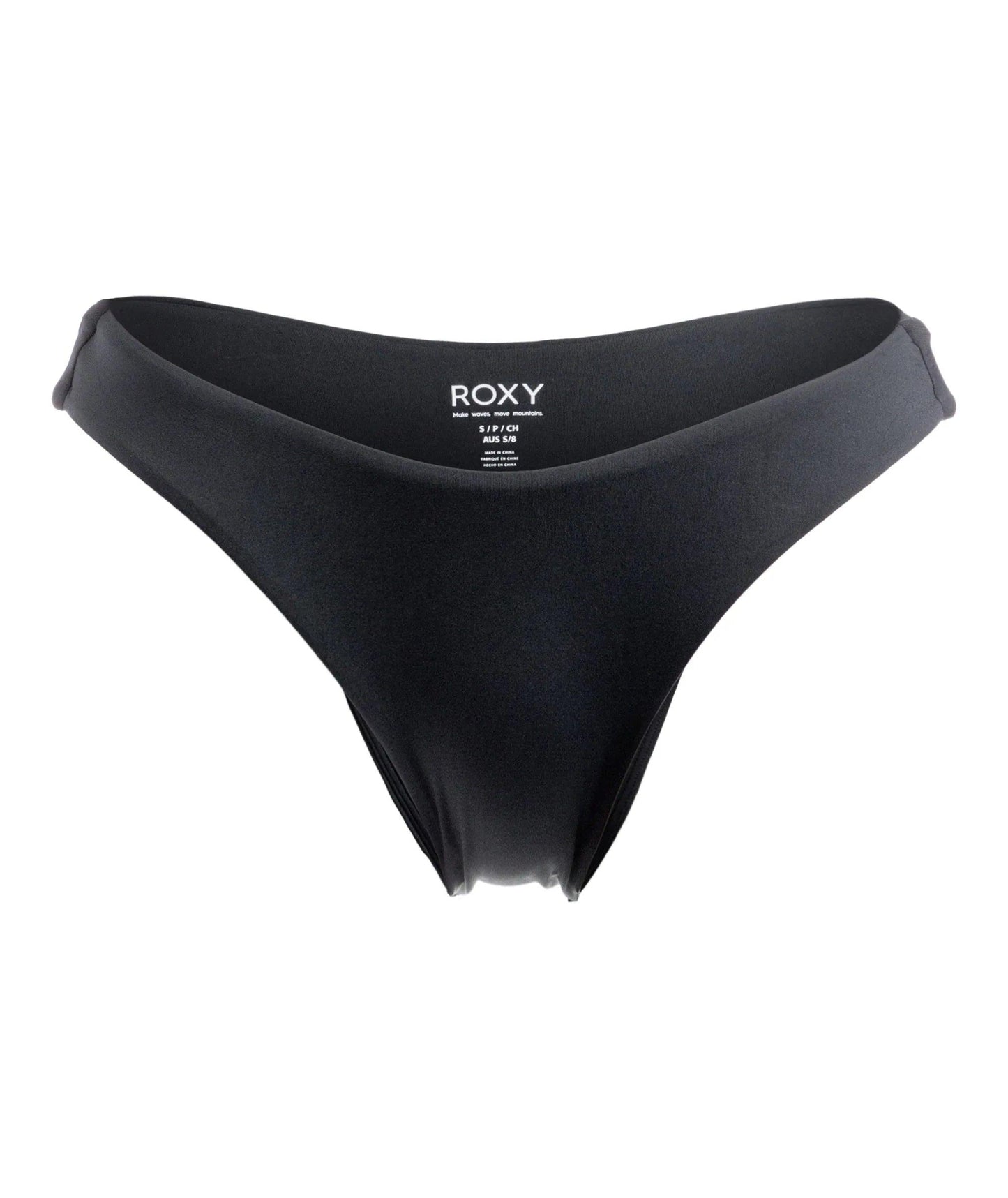 Roxy SD Beach Classics HL Cheeky Bikini Bottom - Anthracite - Guys & Girls Surf n Street