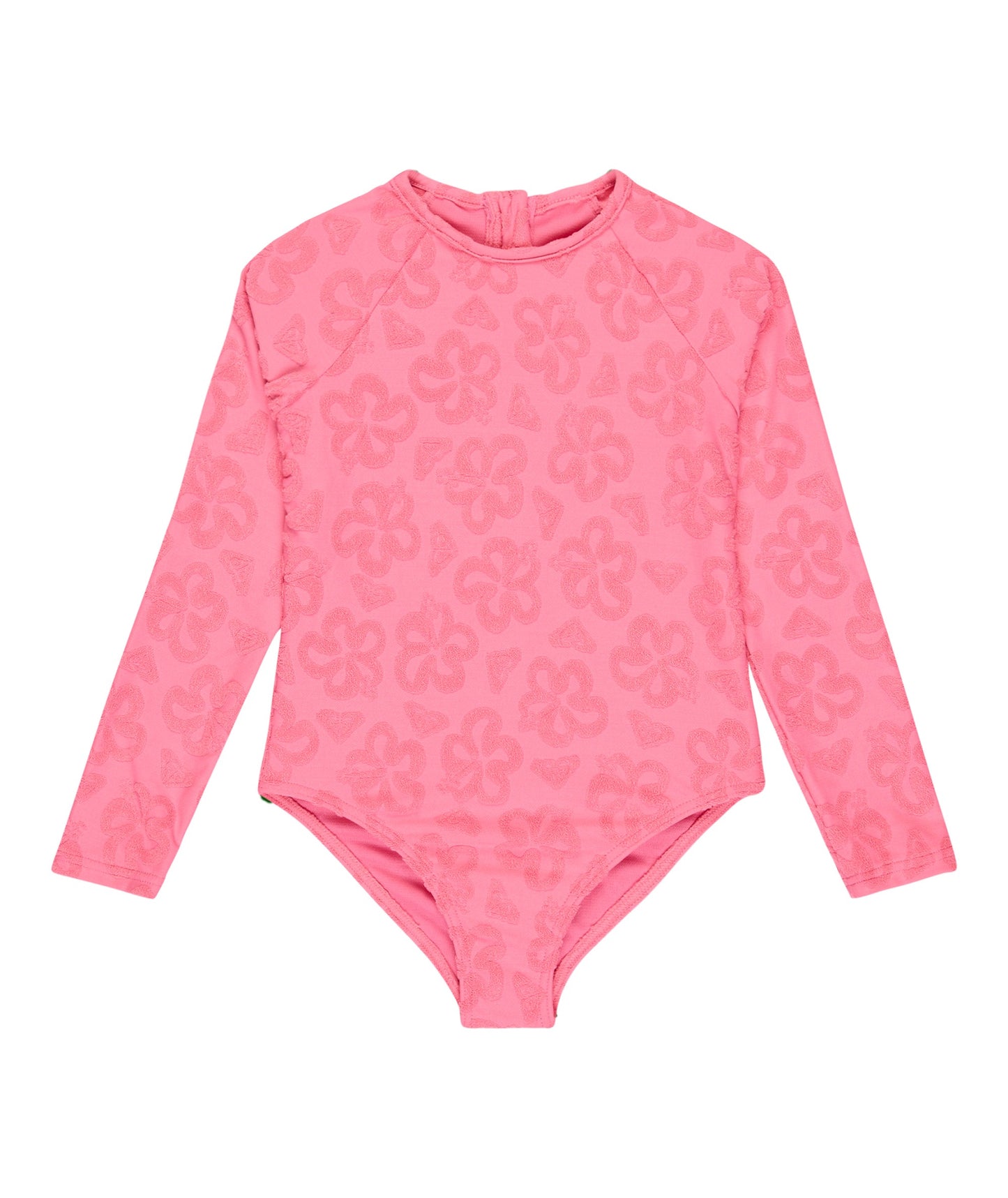 Roxy Flip Flower Onesie - Pink Cosmos Flip Flower Terry