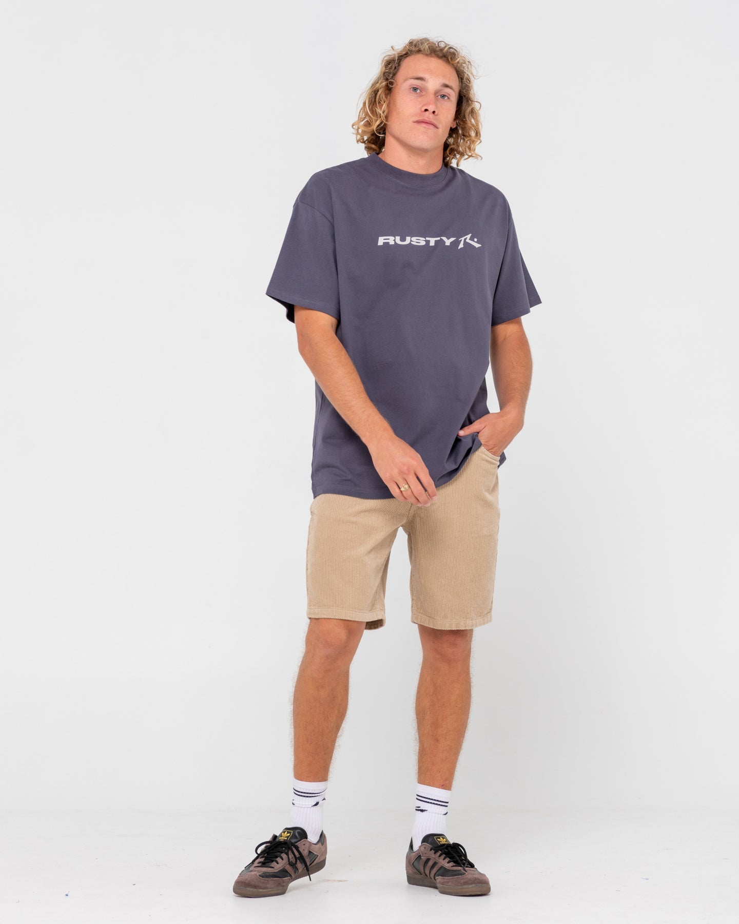 Rusty Vital Rusty Short Sleeve Tee - Coal