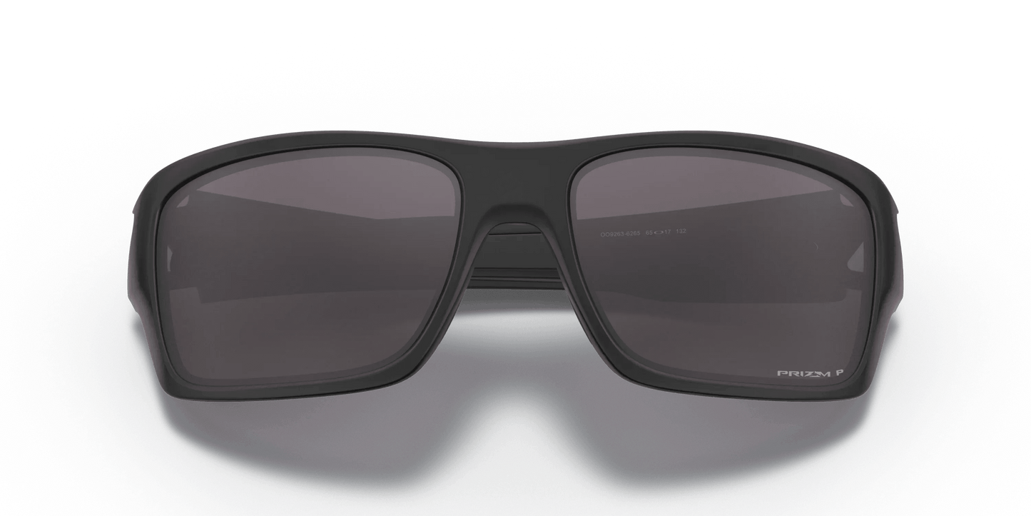 Oakley Turbine - Matte Black With Prizm Grey Polarized Lenses - Guys & Girls Surf n Street