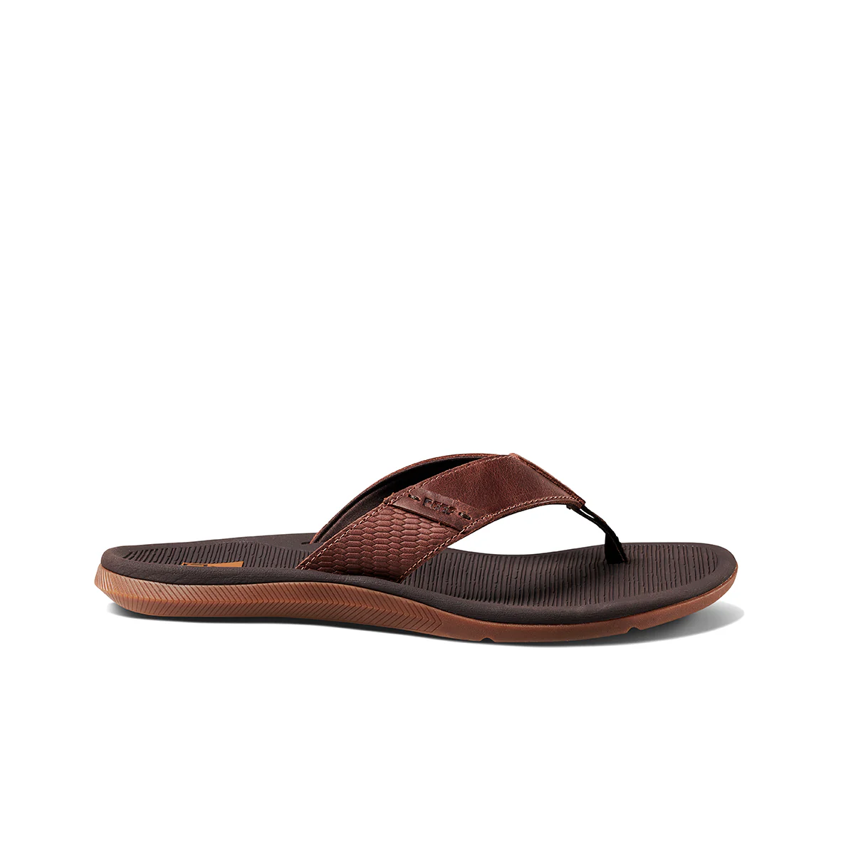 Reef Santa Anna Leather Thong - Brown
