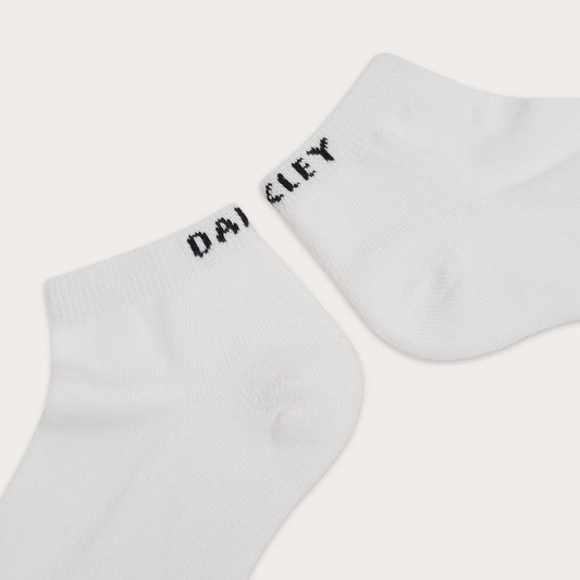 Oakley Solid Short Socks 3 Pk - White