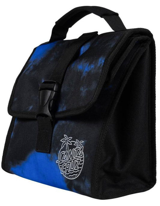 Santa Cruz Glow Dot Mono Lunch Box - Cobalt Tie Dye - Guys & Girls Surf n Street