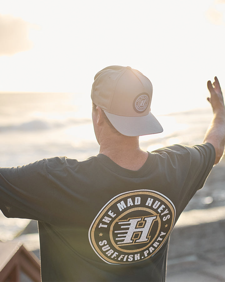 The Mad Hueys H Series Tee - Vintage Black