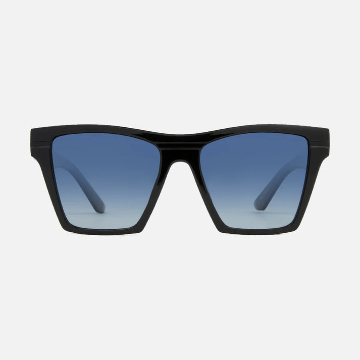 Carve Phoenix - Gloss Black Blue Grey Gradient Polarized Lens