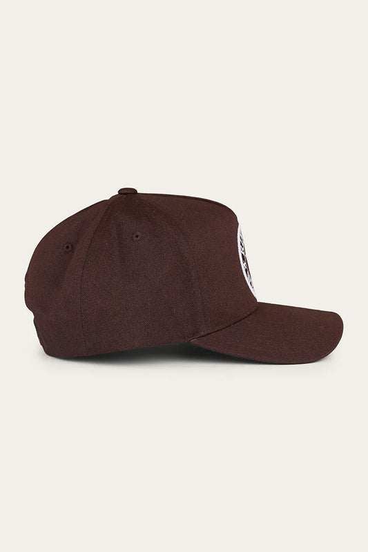 Ringers Western Grover Tech Baseball Cap - Chocolate