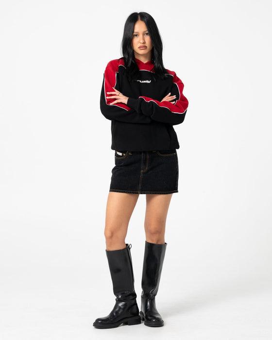 Rusty Pump It Up Fleece Hoodie - Black