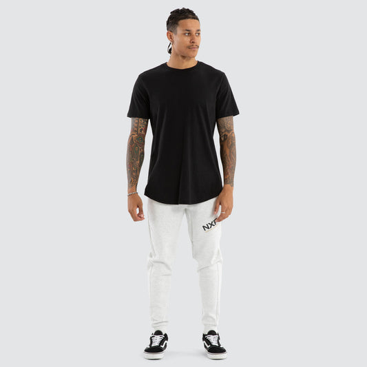 Nena And Pasadena Turret Slim Trackpant - Grey Marle