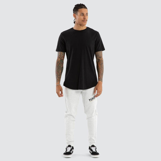 Nena And Pasadena Turret Slim Trackpant - Grey Marle