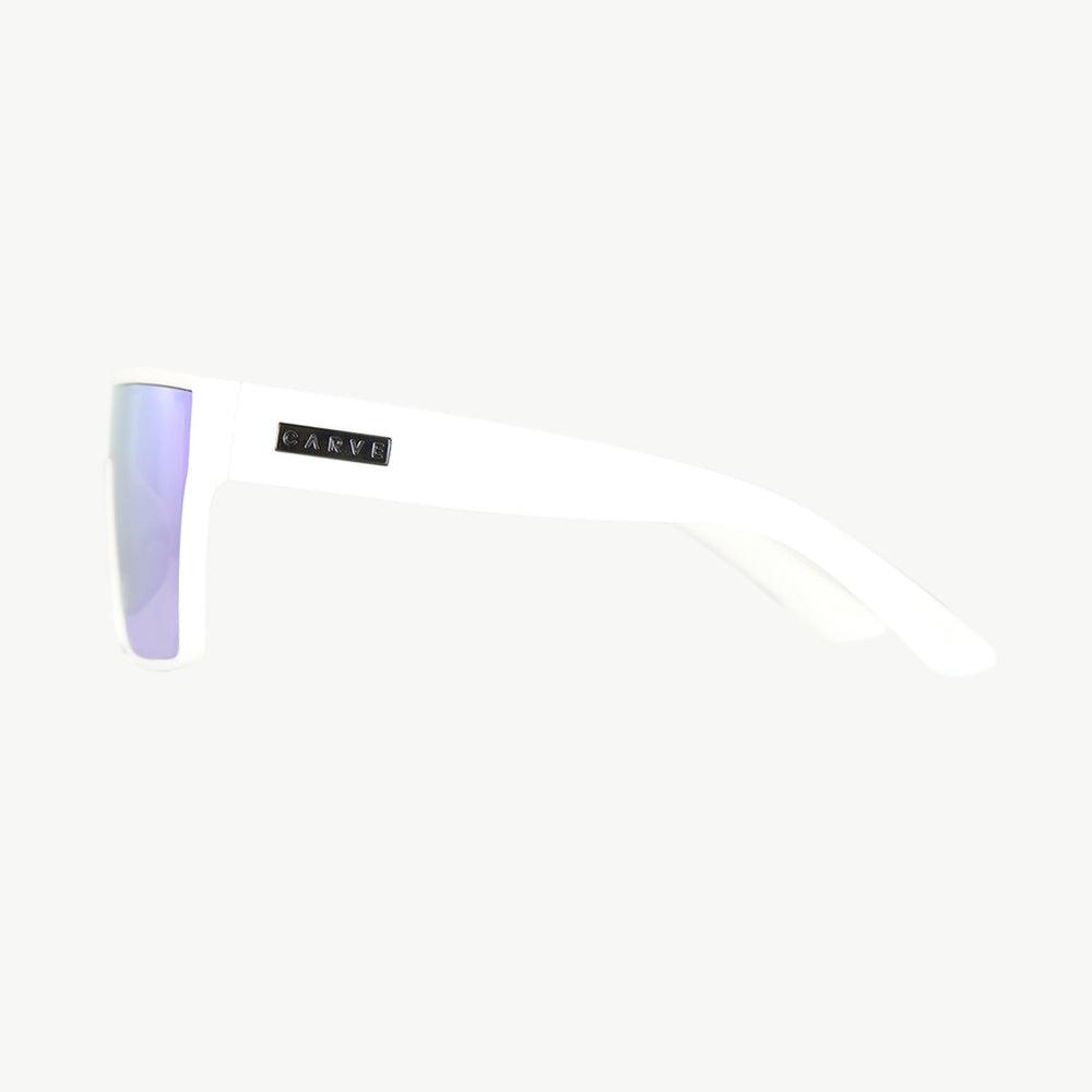 Carve Voodoo - Matt White - Grey Lens W Blue Iridium