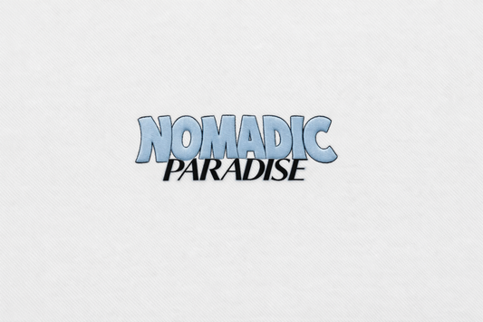 Nomadic Paradise Highrise Oversized Hoodie - Natural White