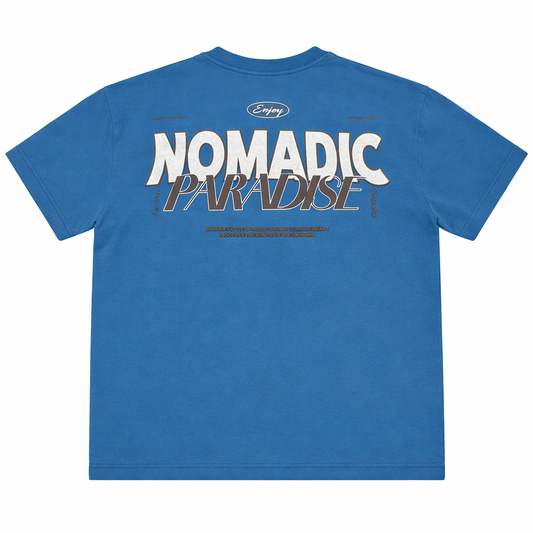 Nomadic Paradise Mainland Street Tee - Real Teal