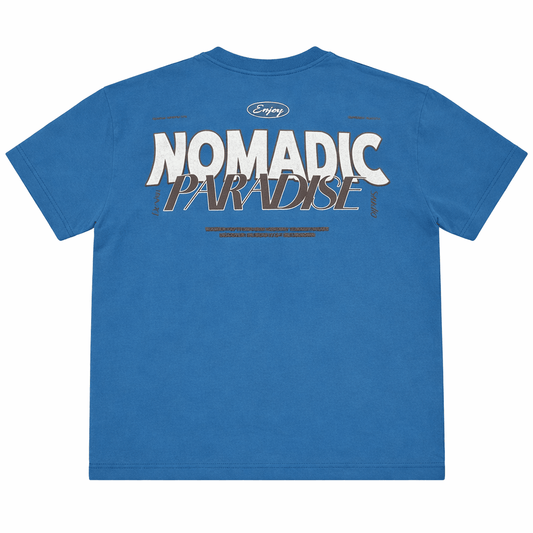 Nomadic Paradise Mainland Street Tee - Real Teal