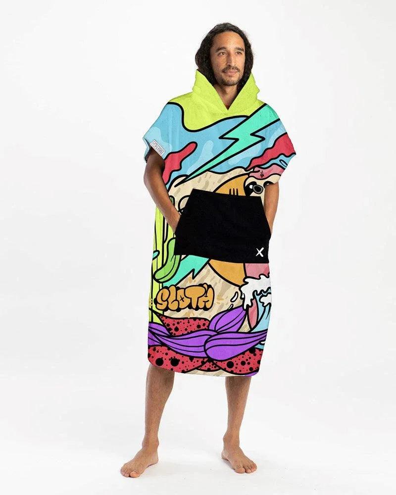 Leus Sloth Microfibre Eco Poncho - Large - Guys & Girls Surf n Street