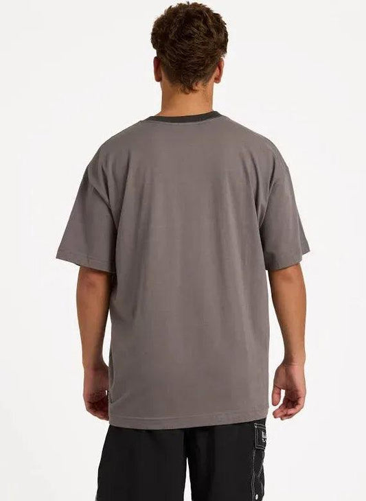 Billabong Panel SS Tee - Pewter - Guys & Girls Surf n Street