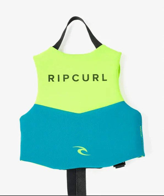 Rip Curl Omega Junior Buoyancy Vest - Lime - Guys & Girls Surf n Street