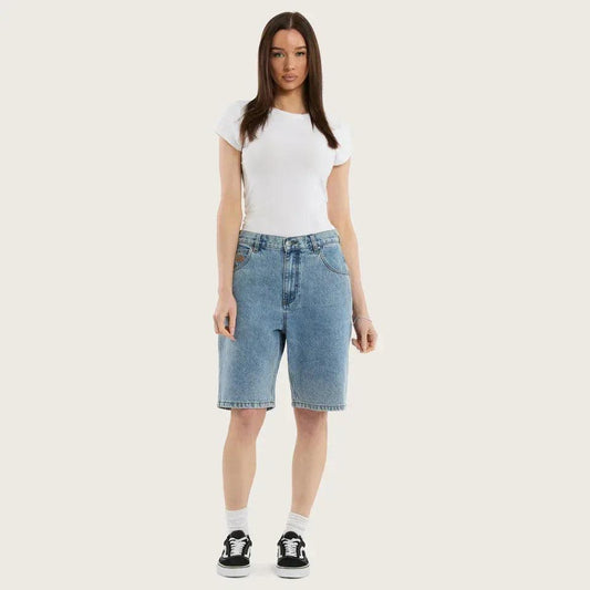 Kiss Chacey K6 Denim Jort - Trashed Blue - Guys & Girls Surf n Street