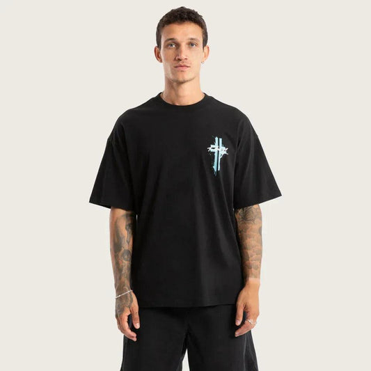Kiss Chacey Grail Standard Tee - Jet Black - Guys & Girls Surf n Street