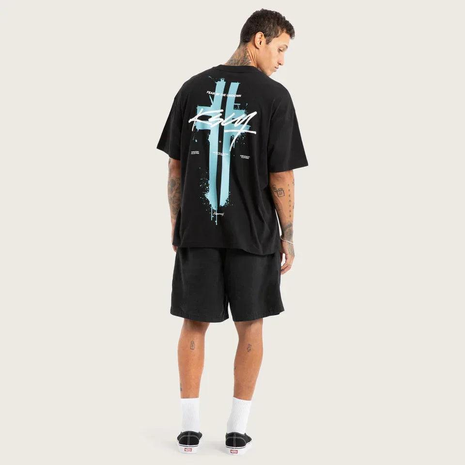 Kiss Chacey Grail Standard Tee - Jet Black - Guys & Girls Surf n Street