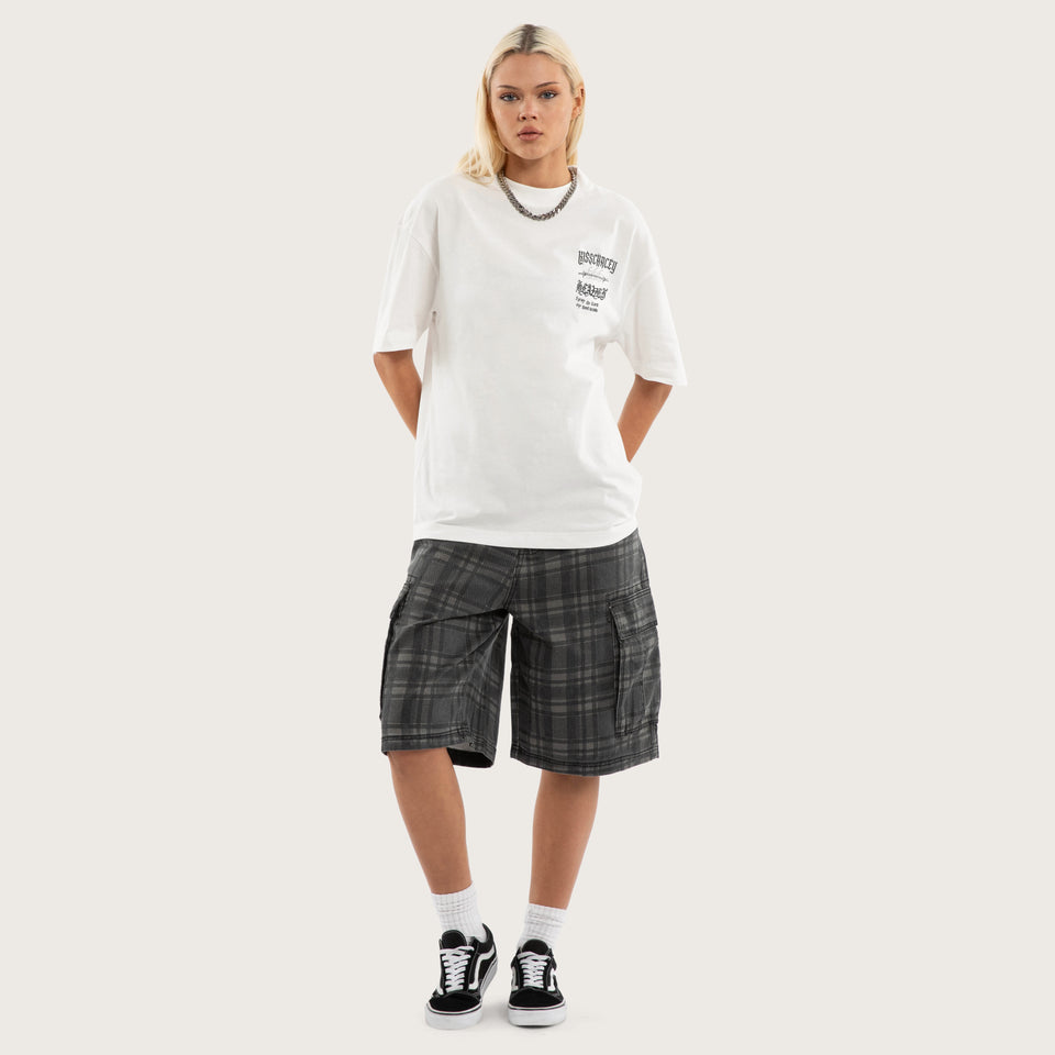 Kiss Chacey Abyss Street Tee - Natural White
