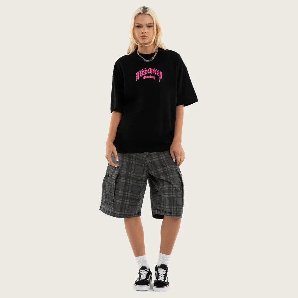 Kiss Chacey Shield Street Tee - Jet Black - Guys & Girls Surf n Street