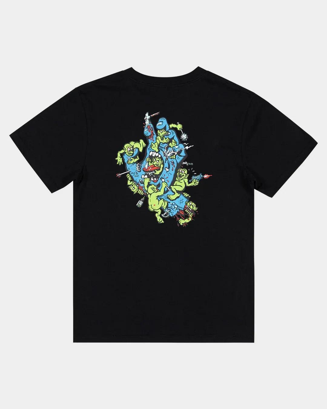 Santa Cruz Gremlin Patrol Tee - Black - Guys & Girls Surf n Street
