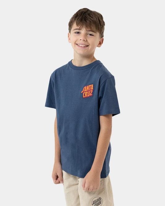 Santa Cruz Summer 76 Tee - Dark Blue - Guys & Girls Surf n Street