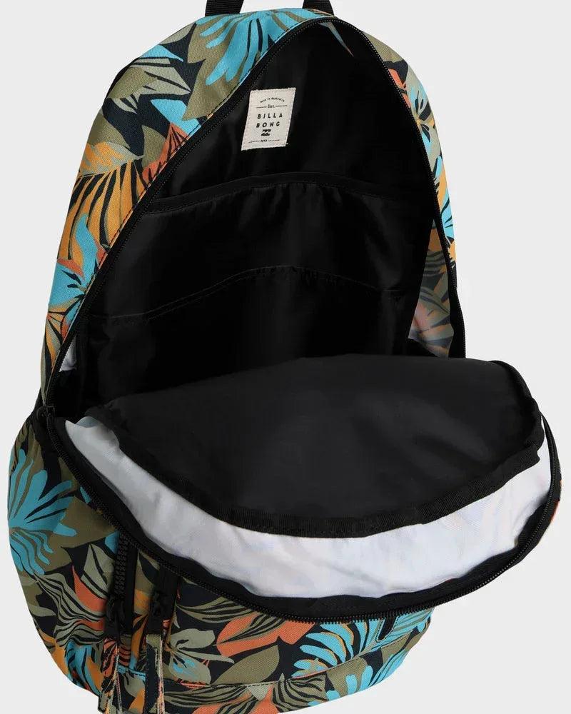 Billabong Des Tropiques Roadie Backpack - Black Pebble - Guys & Girls Surf n Street