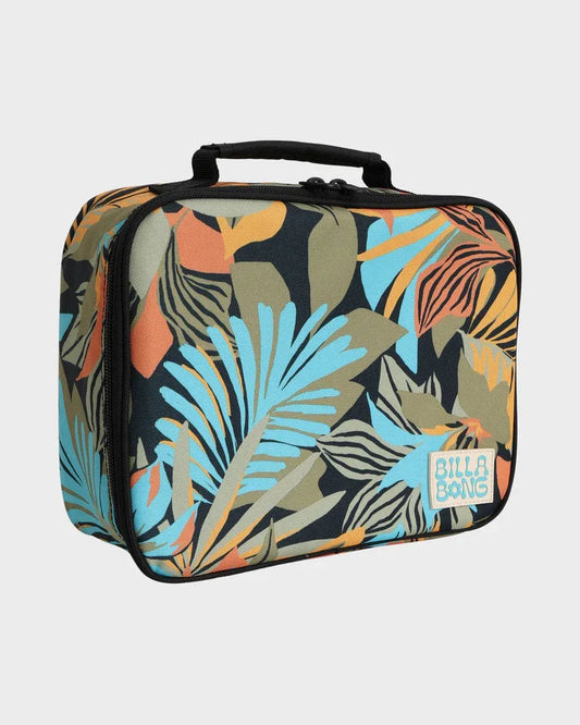 Billabong Des Tropiques Lunch Box - Black Pebble - Guys & Girls Surf n Street