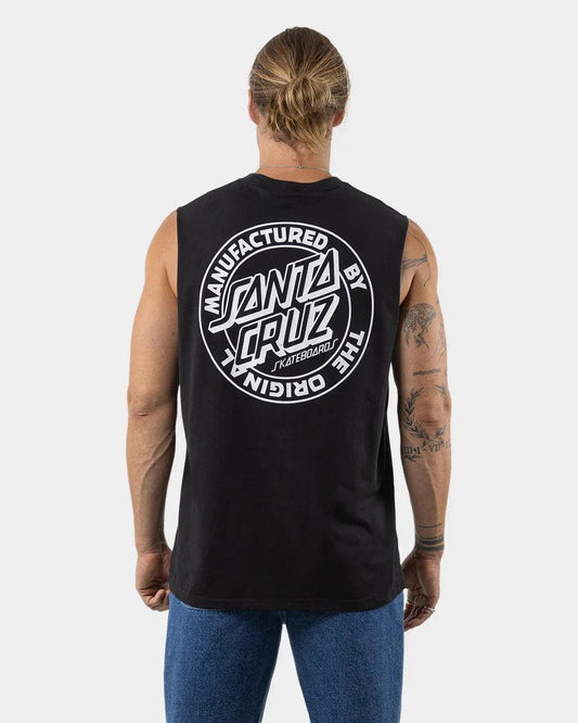 Santa Cruz OS MFG Dot Muscle - Black - Guys & Girls Surf n Street