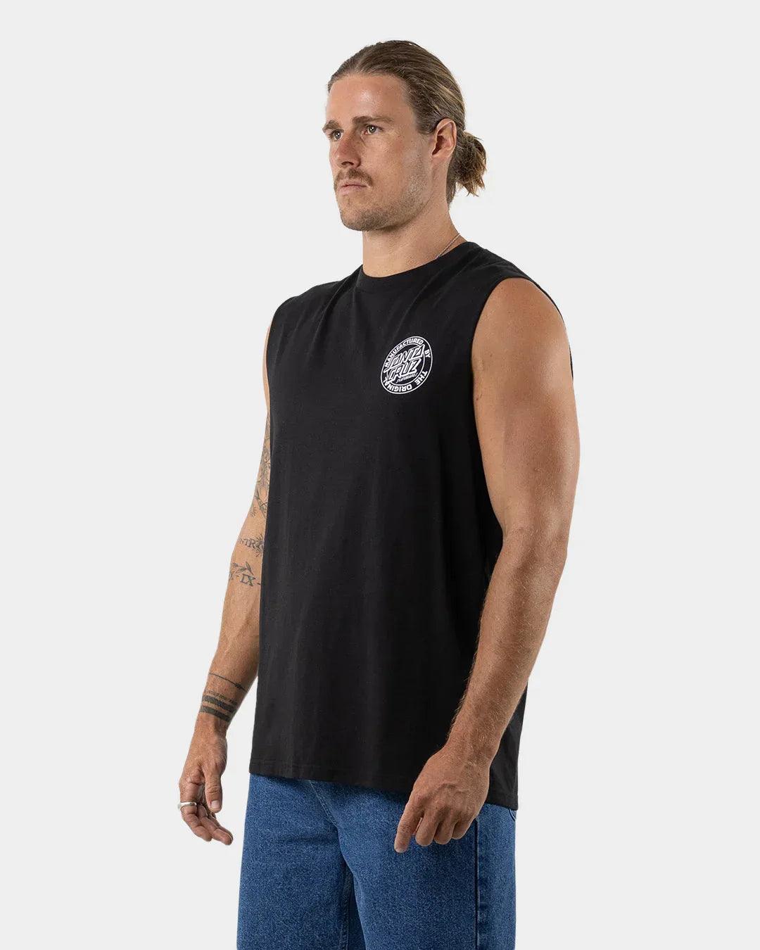 Santa Cruz OS MFG Dot Muscle - Black - Guys & Girls Surf n Street