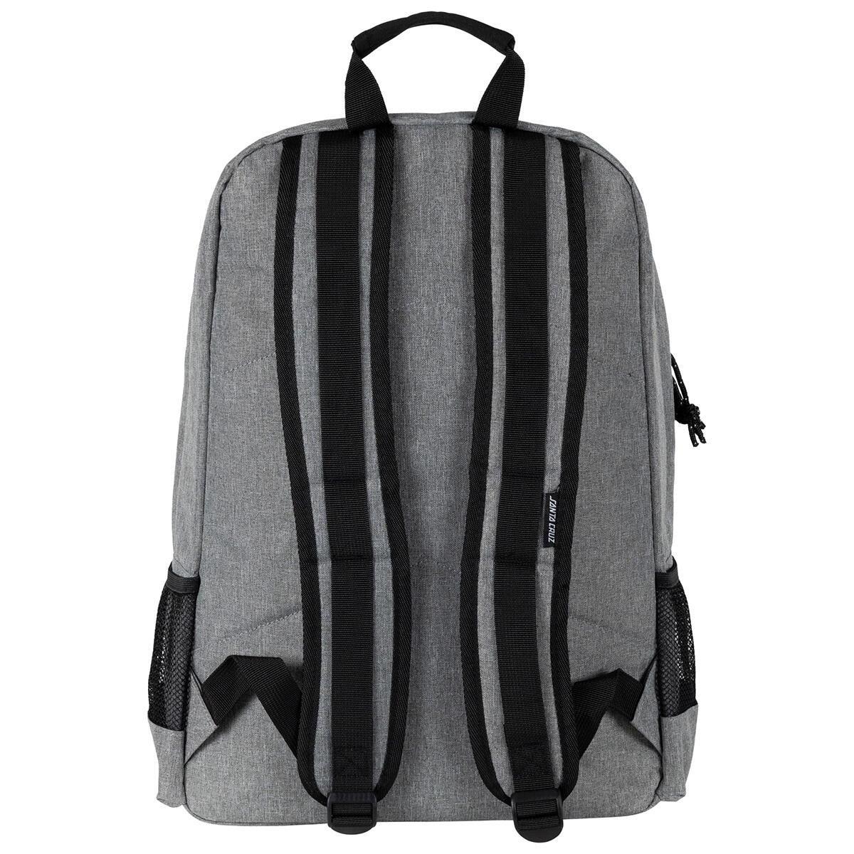 Santa Cruz Classic Dot Backpack - Grey Marle - Guys & Girls Surf n Street