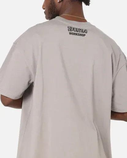 S-Double Small Stock Tee - Stone - Guys & Girls Surf n Street