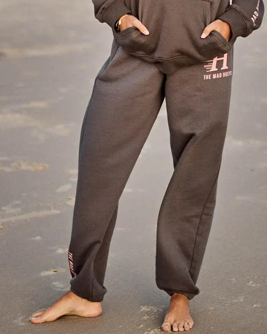 The Mad Hueys Speeding Hueys Relaxed Trackpant - Charcoal - Guys & Girls Surf n Street